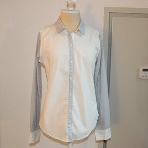 Abercrombie & Fitch Color Block Button Down Shirt